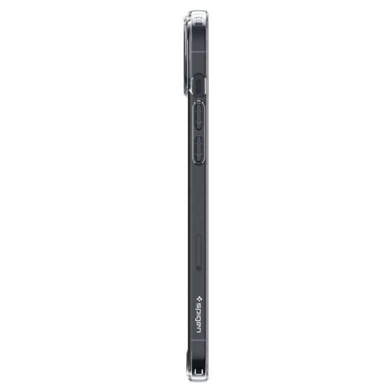 Custodia Spigen Quartz Hybrid (ACS04906) per Apple iPhone 14 Plus / 15 Plus, trasparente cristallo