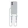 Custodia MagSafe Tech-Protect MagNecklace 26328-0 per Apple iPhone 16, grigia