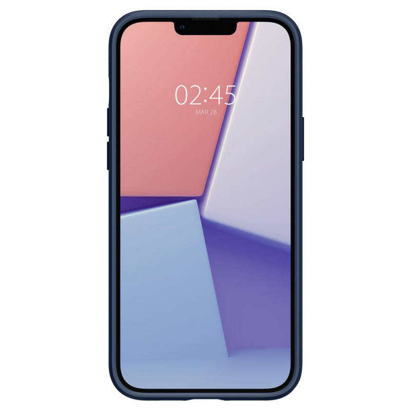 Custodia Spigen Liquid Air per Apple iPhone 14 Plus / 15 Plus, blu navy