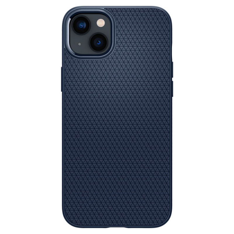 Custodia Spigen Liquid Air per Apple iPhone 14 Plus / 15 Plus, blu navy