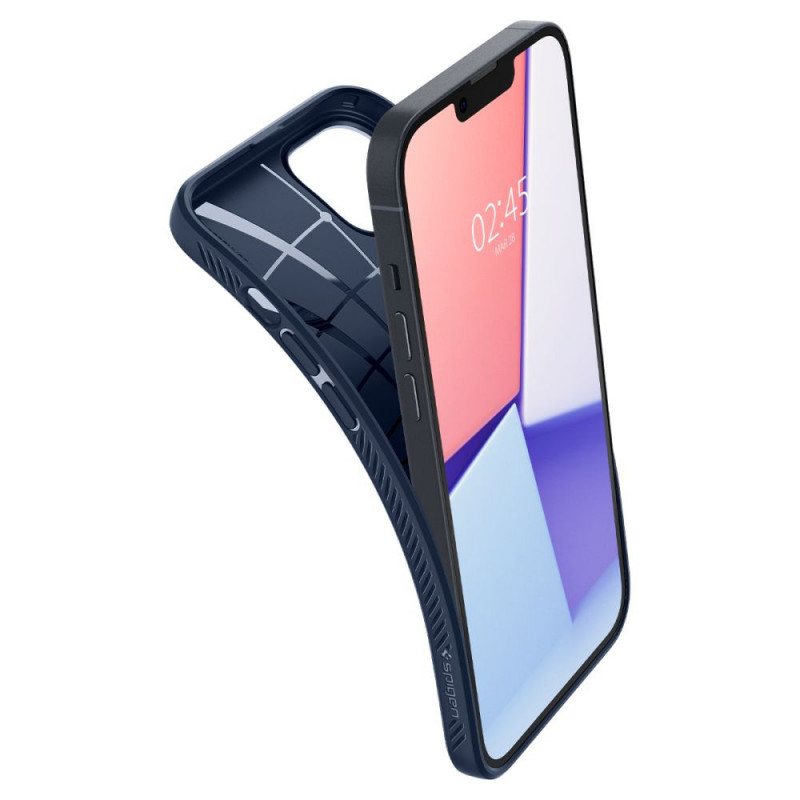 Custodia Spigen Liquid Air per Apple iPhone 14 Plus / 15 Plus, blu navy