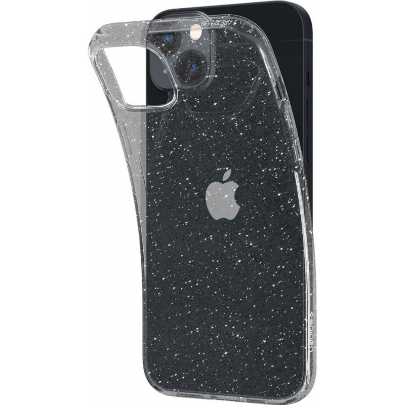Custodia Spigen Liquid Crystal per Apple iPhone 14 Plus / 15 Plus, Glitter Crystal