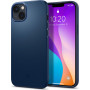 Custodia Spigen Thin Fit per Apple iPhone 14 Plus / 15 Plus, blu navy