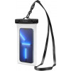 Custodia impermeabile universale Spigen A601 Aqua Shield, Crystal Clear