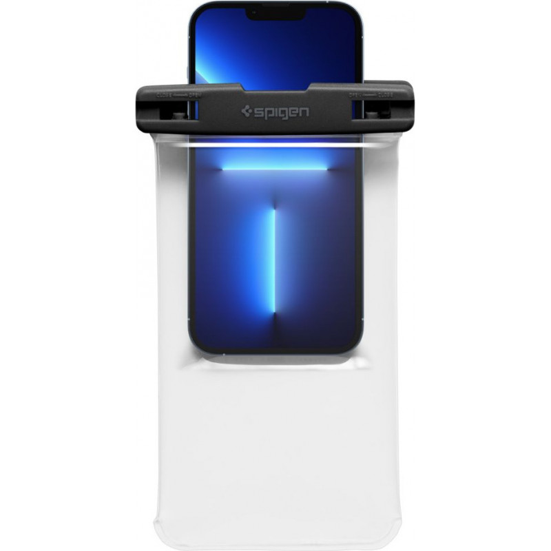Custodia impermeabile universale Spigen A601 Aqua Shield, Crystal Clear