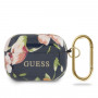 Custodia Guess GUE554BLU Floral N.3 per Apple AirPods Pro, blu