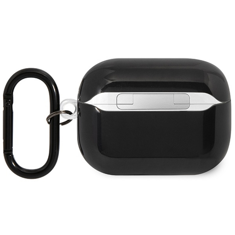 BMW BMAP22SWTK Custodia per Apple AirPods Pro, Multiple Colored Lines, nera