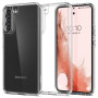 Custodia Spigen Ultra Hybrid per Samsung Galaxy S22, Crystal Clear