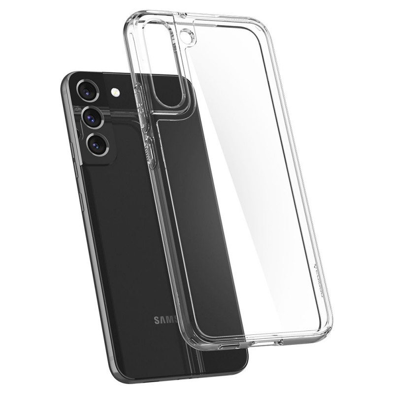 Custodia Spigen Ultra Hybrid per Samsung Galaxy S22, Crystal Clear