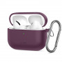 Tech-Protect Silicone Hook THP6103 Custodia per case di ricarica Apple AirPods Pro 3, bordeaux