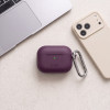 Tech-Protect Silicone Hook THP6103 Custodia per case di ricarica Apple AirPods Pro 3, bordeaux