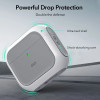 Custodia ESR Orbit HaloLock MagSafe per Apple AirPods 4, bianca