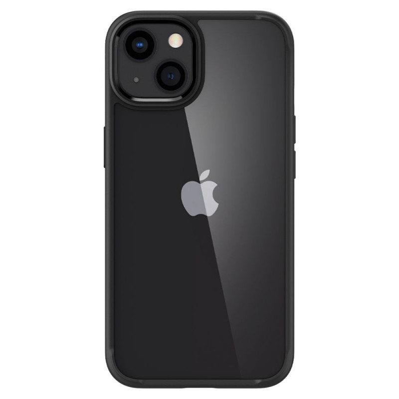 Custodia Spigen Ultra Hybrid per Apple iPhone 13, nero opaco