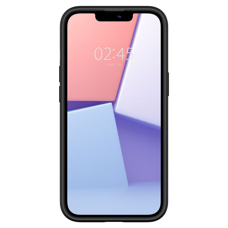 Custodia Spigen Ultra Hybrid per Apple iPhone 13, nero opaco