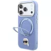 Custodia MagSafe Karl Lagerfeld with Ring Stand 360 Karl Head Pin per Apple iPhone 18 Pro Max / 17 Pro Max, azzurra (KF003238)