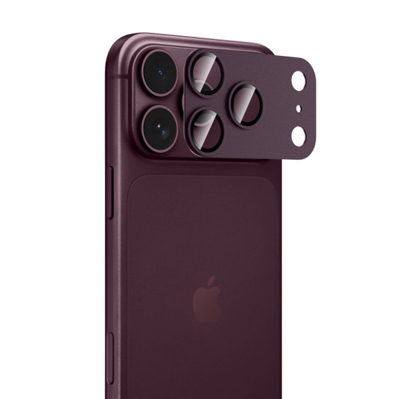 Tech-Protect Camfull Fit+ Apple iPhone 18 Pro Max Protezione per obiettivo fotocamera, bordeaux