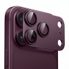 Tech-Protect Camfull Fit+ Protezione per lenti fotocamera per Apple iPhone 18 Pro, bordeaux