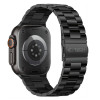 Tech-Protect Stainless THP6099 cinturino in acciaio inossidabile per Apple Watch 8 / 9 / 10 / 11 / 12 / SE / Ultra 44/45/46/49 mm, nero