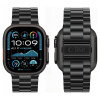 Tech-Protect Stainless THP6099 cinturino in acciaio inossidabile per Apple Watch 8 / 9 / 10 / 11 / 12 / SE / Ultra 44/45/46/49 mm, nero