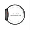 Tech-Protect Stainless THP6099 cinturino in acciaio inossidabile per Apple Watch 8 / 9 / 10 / 11 / 12 / SE / Ultra 44/45/46/49 mm, nero