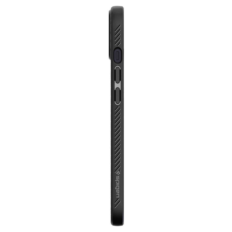 Custodia Spigen Liquid Air per Apple iPhone 13, nero opaco