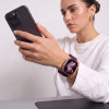 Cinturino per Apple Watch 8 / 9 / 10 / 11 / 12 / SE / Ultra 44/45/46/49 mm Tech-Protect Nylonloop, bordeaux scuro