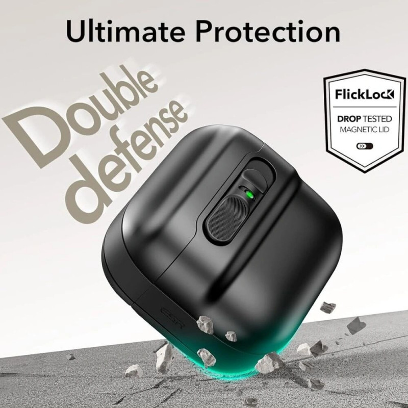 Custodia ESR Pulse HaloLock MagSafe per Apple AirPods 4, nera