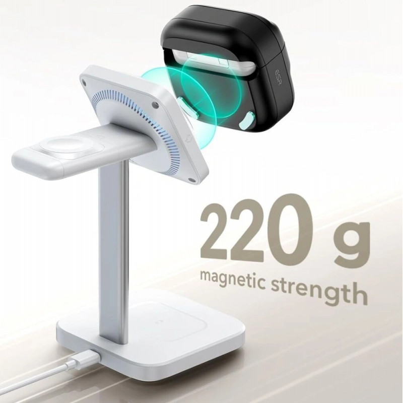 Custodia ESR Pulse HaloLock MagSafe per Apple AirPods 4, nera