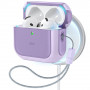 Custodia ESR Orbit HaloLock MagSafe per Apple AirPods 4, viola