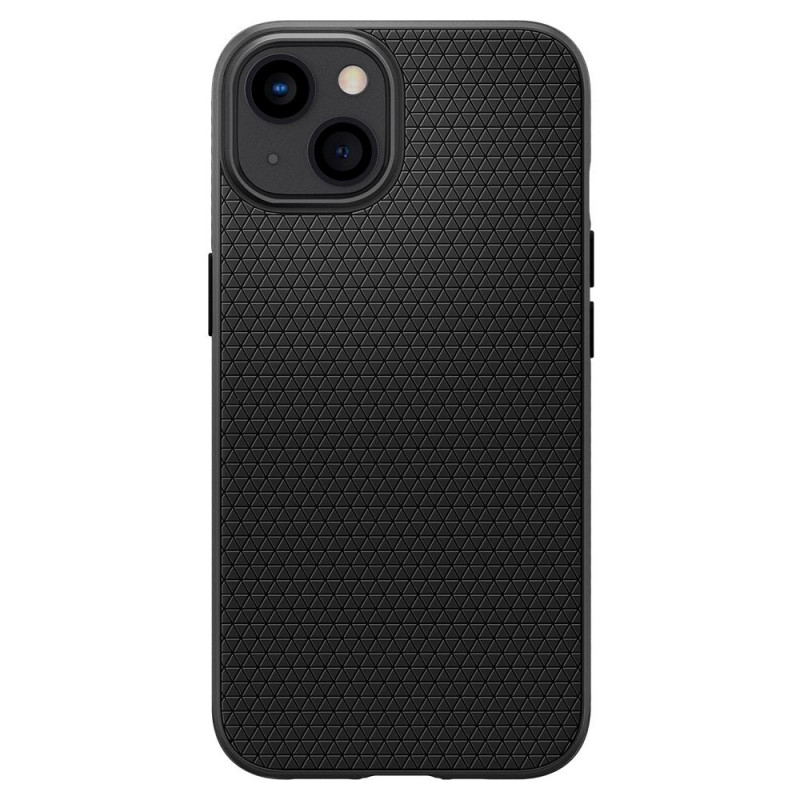 Custodia Spigen Liquid Air per Apple iPhone 13 mini, nero opaco