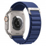 Cinturino per Apple Watch 8 / 9 / 10 / 11 / 12 / SE / Ultra 44/45/46/49 mm Tech-Protect Nylon Pro, blu navy