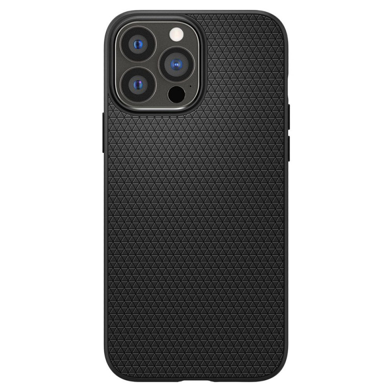 Custodia Spigen Liquid Air per Apple iPhone 13 Pro, nero opaco