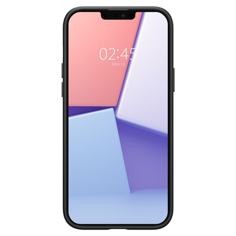 Custodia Spigen Liquid Air per Apple iPhone 13 Pro, nero opaco