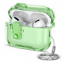 Custodia protettiva Tech-Protect Bounce Pro per custodia di ricarica Apple AirPods Pro 3, verde matcha