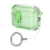 Custodia protettiva Tech-Protect Bounce Pro per custodia di ricarica Apple AirPods Pro 3, verde matcha