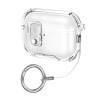 Custodia protettiva Tech-Protect Bounce Pro per case di ricarica Apple AirPods Pro 3, trasparente