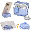 Custodia protettiva Tech-Protect Bounce Pro per case di ricarica Apple AirPods Pro 3, trasparente