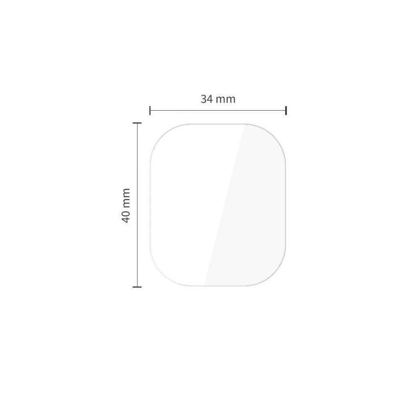 Tech-Protect Supreme Set+ Pellicola protettiva in idrogel per Apple Watch 4 / 5 / 6 / SE 1 / 2 / 3 44 mm, trasparente (2 pz)