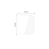 Tech-Protect Supreme Set+ Pellicola protettiva in idrogel per Apple Watch 4 / 5 / 6 / SE 1 / 2 / 3 40 mm, trasparente (2 pz)