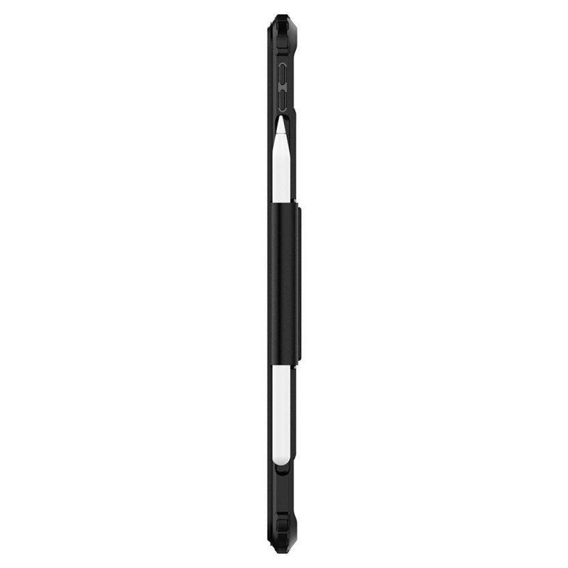 Custodia Spigen Ultra Hybrid Pro per Apple iPad Air 10.9 (2020/2022, 4ª/5ª gen) / iPad Air 11 (2024, 6ª gen), nera