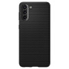 Custodia Spigen Liquid Air per Samsung Galaxy S21, nero opaco