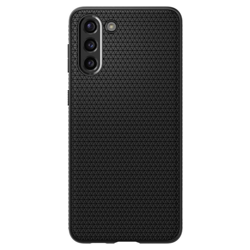 Custodia Spigen Liquid Air per Samsung Galaxy S21, nero opaco