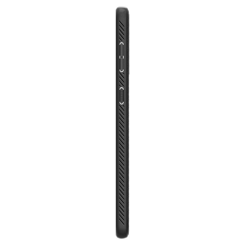 Custodia Spigen Liquid Air per Samsung Galaxy S21, nero opaco