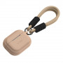 Custodia in silicone Rope Tech-Protect per Apple AirPods Pro 1 / 2, Cafe Latte