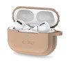 Custodia in silicone Rope Tech-Protect per Apple AirPods Pro 1 / 2, Cafe Latte