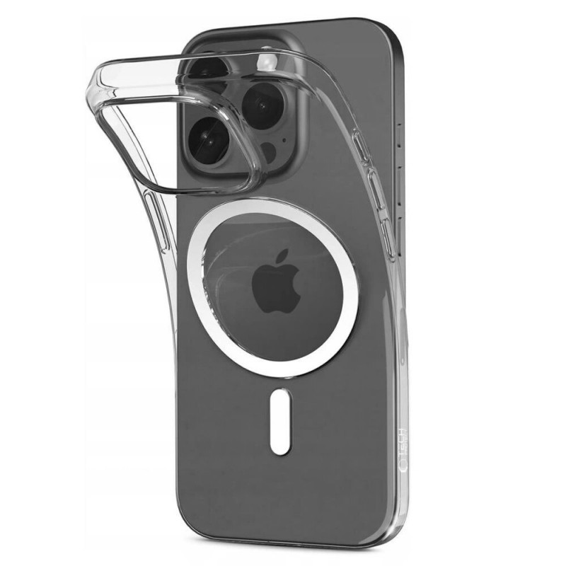 Custodia Tech-Protect FlexAir MagSafe per Apple iPhone 12 / 12 Pro, trasparente