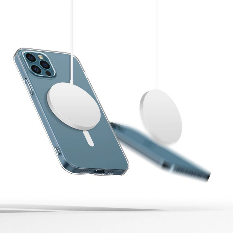 Custodia Tech-Protect FlexAir MagSafe per Apple iPhone 12 / 12 Pro, trasparente