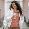 Custodia con gancio in silicone Tech-Protect per Apple AirPods Pro 1 / 2, Cafe Latte