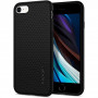 Custodia Liquid Air Spigen per Apple iPhone SE 2022 / SE 2020 / 8 / 7, nera