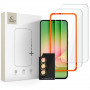 Tech-Protect Easy Set+ Vetro temperato per Samsung Galaxy A57 5G, trasparente (2+1 pz)